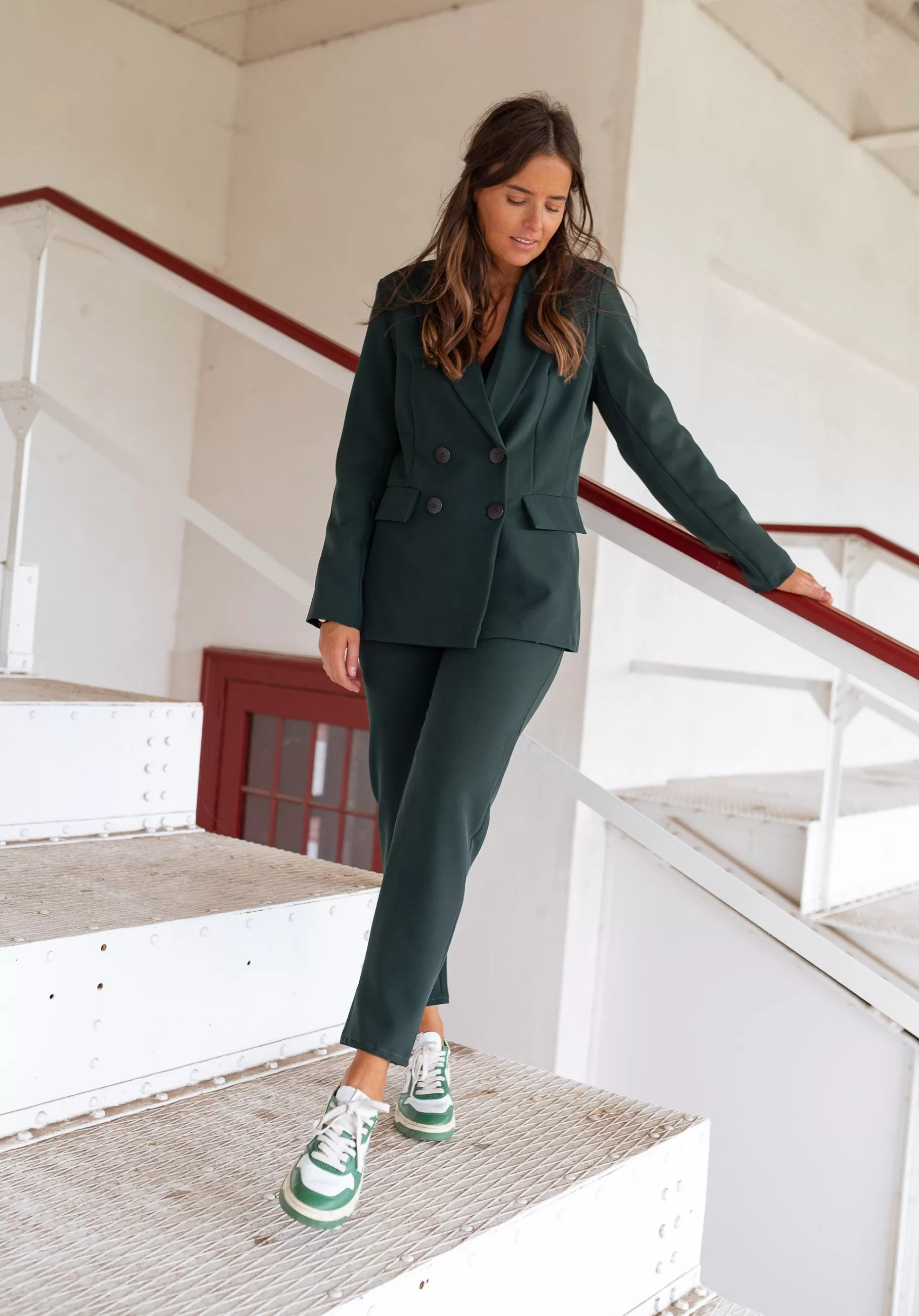 Easy Clothes Blazers-Blazer Faith - vert bouteille