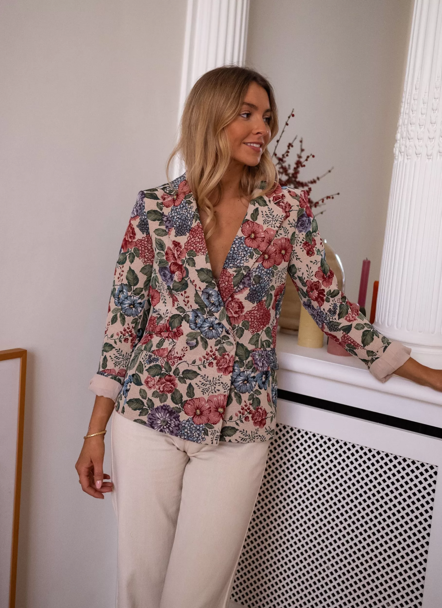 Easy Clothes Blazers-Blazer Ingrid - à fleurs