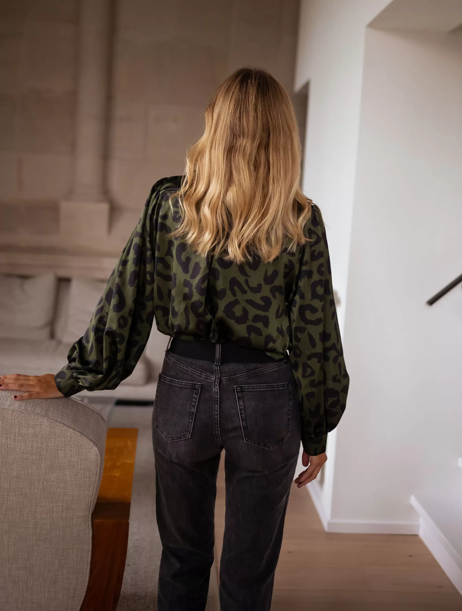 Easy Clothes Chemisiers & Blouses-Blouse Triade - léopard kaki