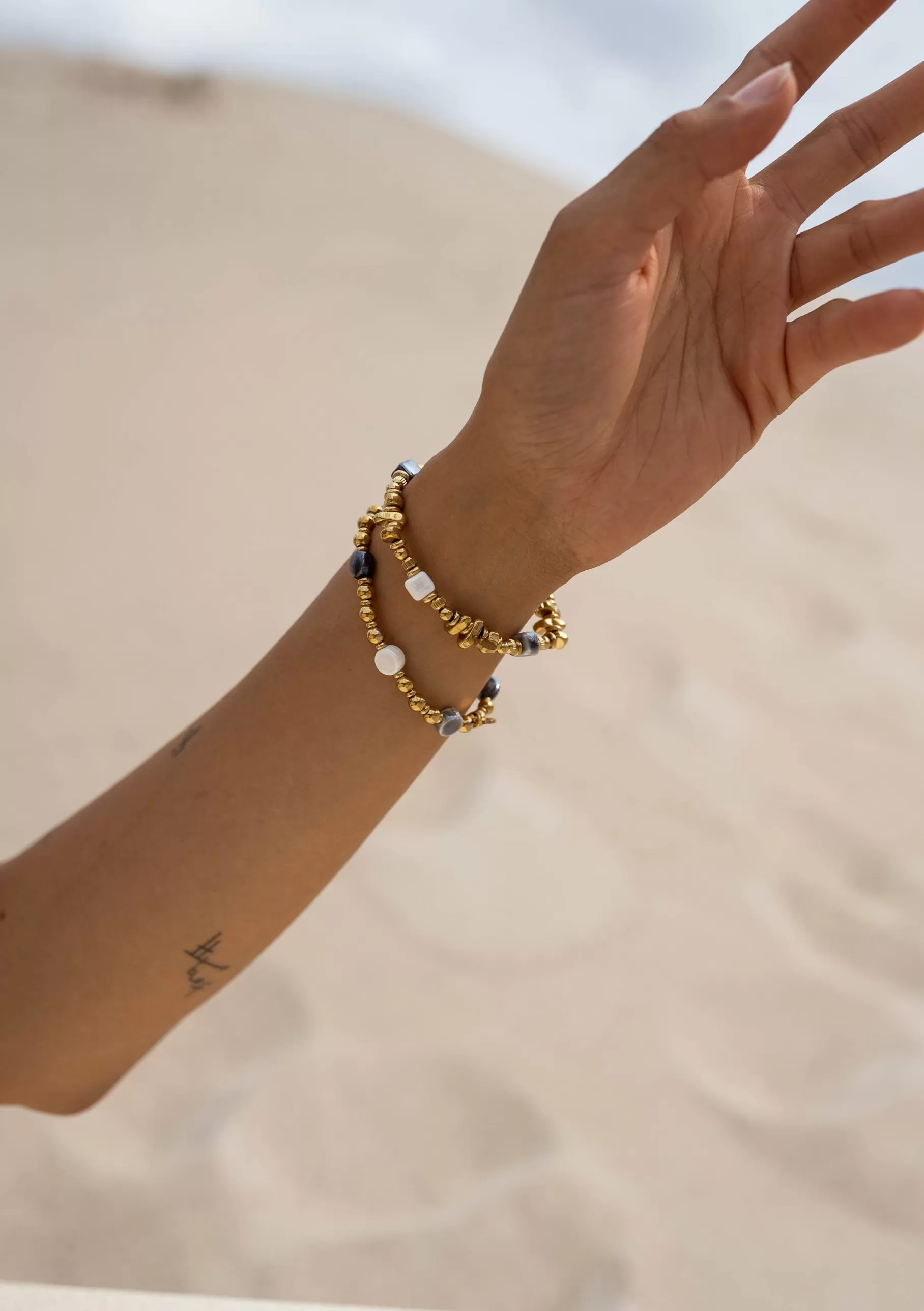 Easy Clothes Bracelets-Bracelet Doré - Roulot - Acier Inoxydable - Bijoux & Accessoires