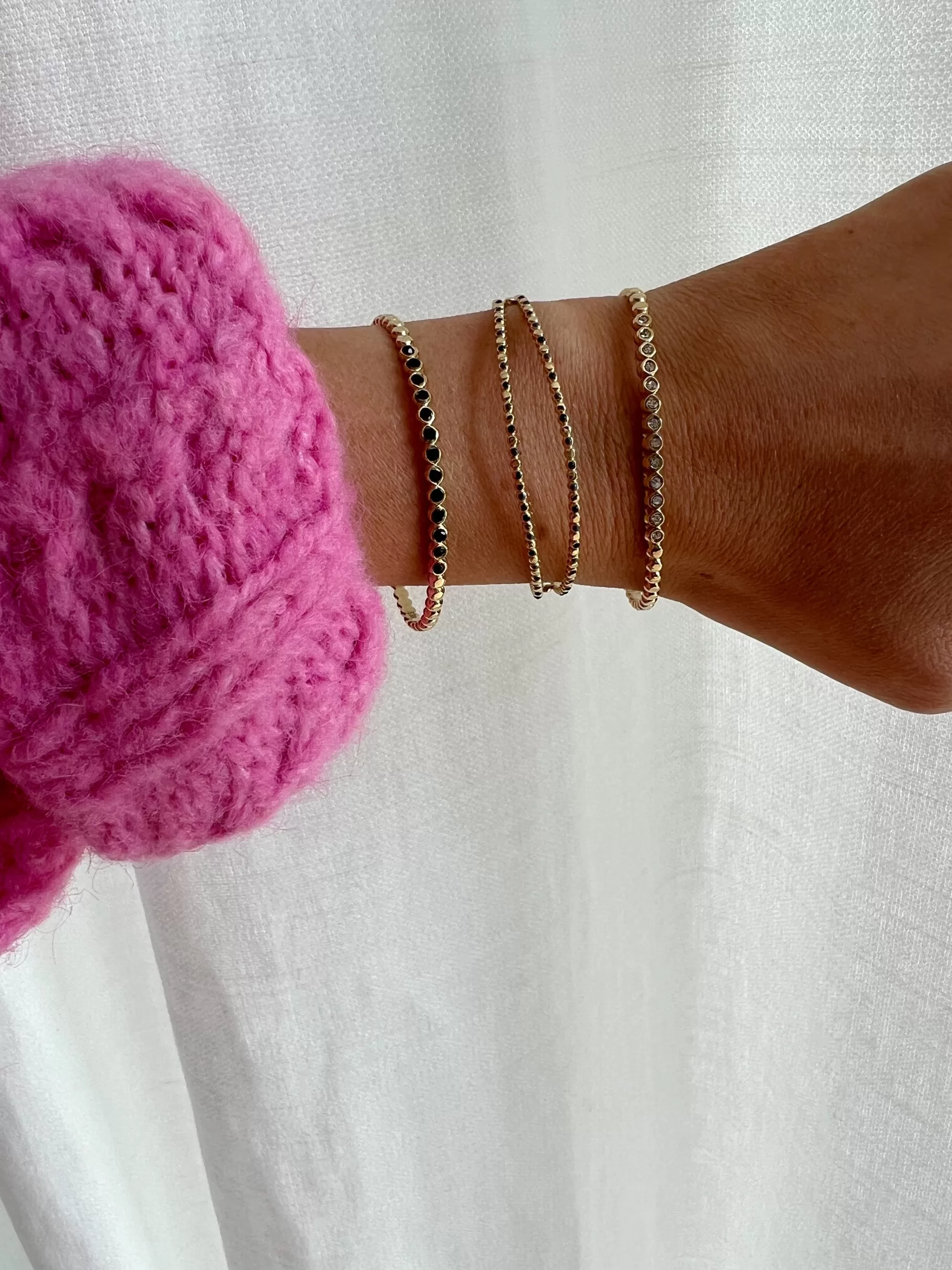 Easy Clothes Bracelets-Bracelet Riles - doré