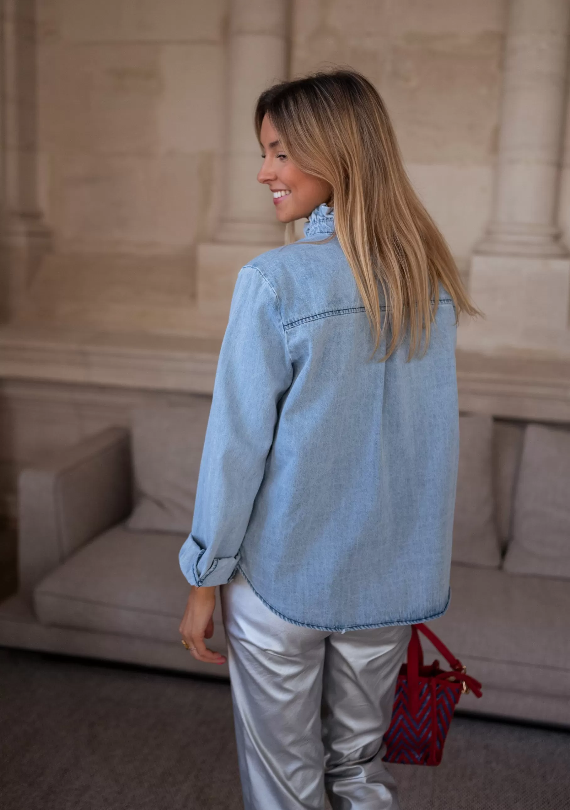 Easy Clothes Chemisiers & Blouses-Chemise Candice - en jeans