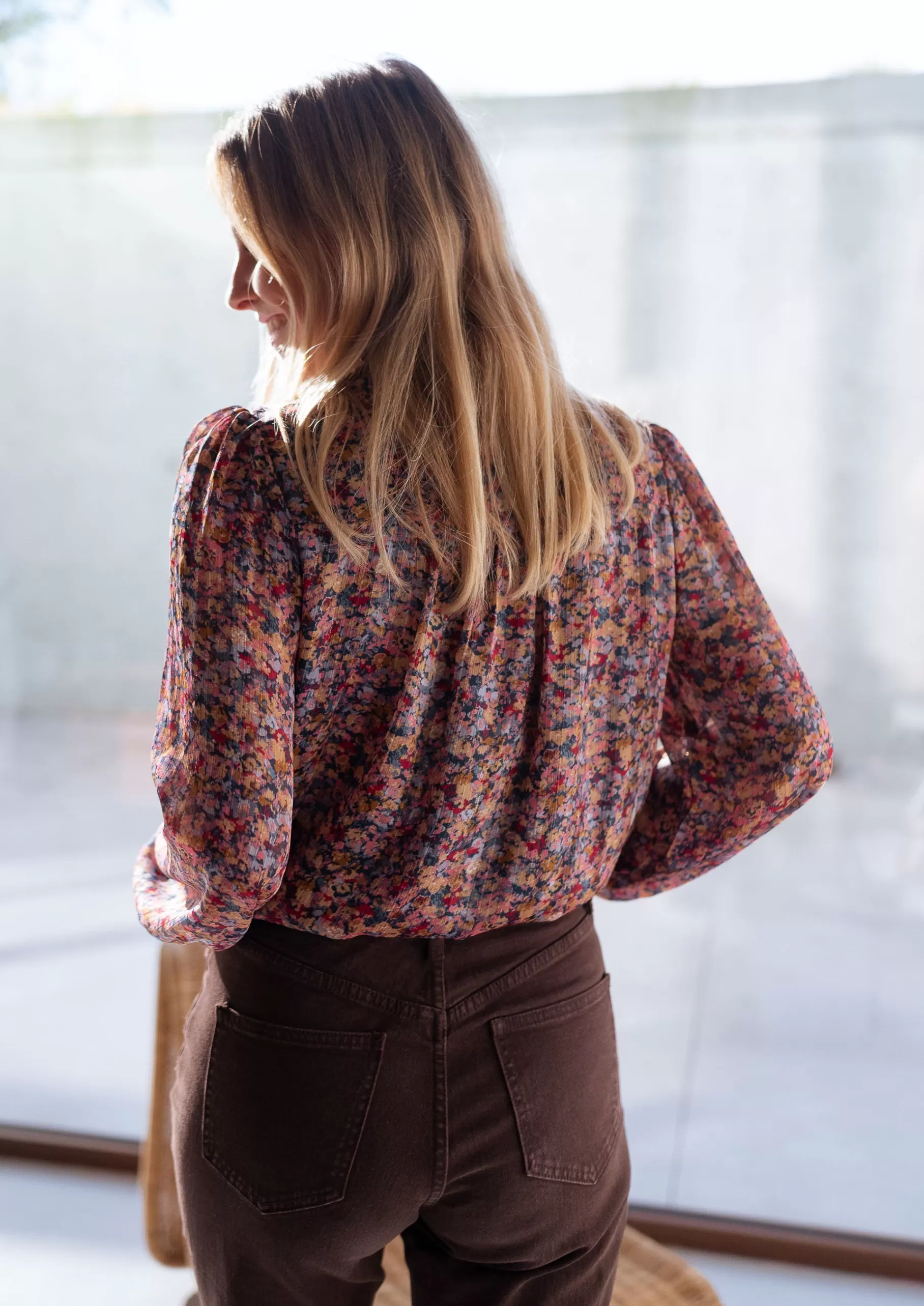 Easy Clothes Chemisiers & Blouses-Chemisier Eva - à motifs