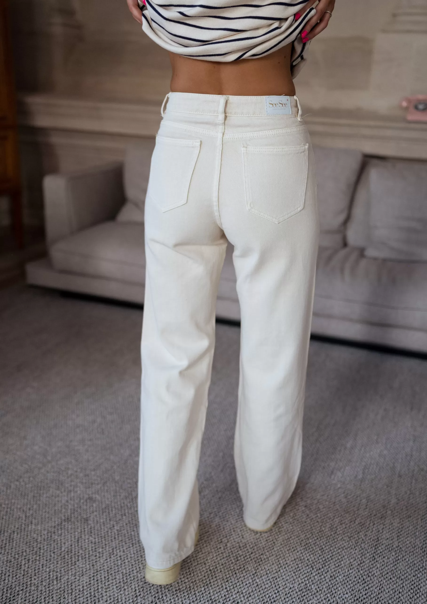 Easy Clothes Jeans-Jeans Anatole - beige