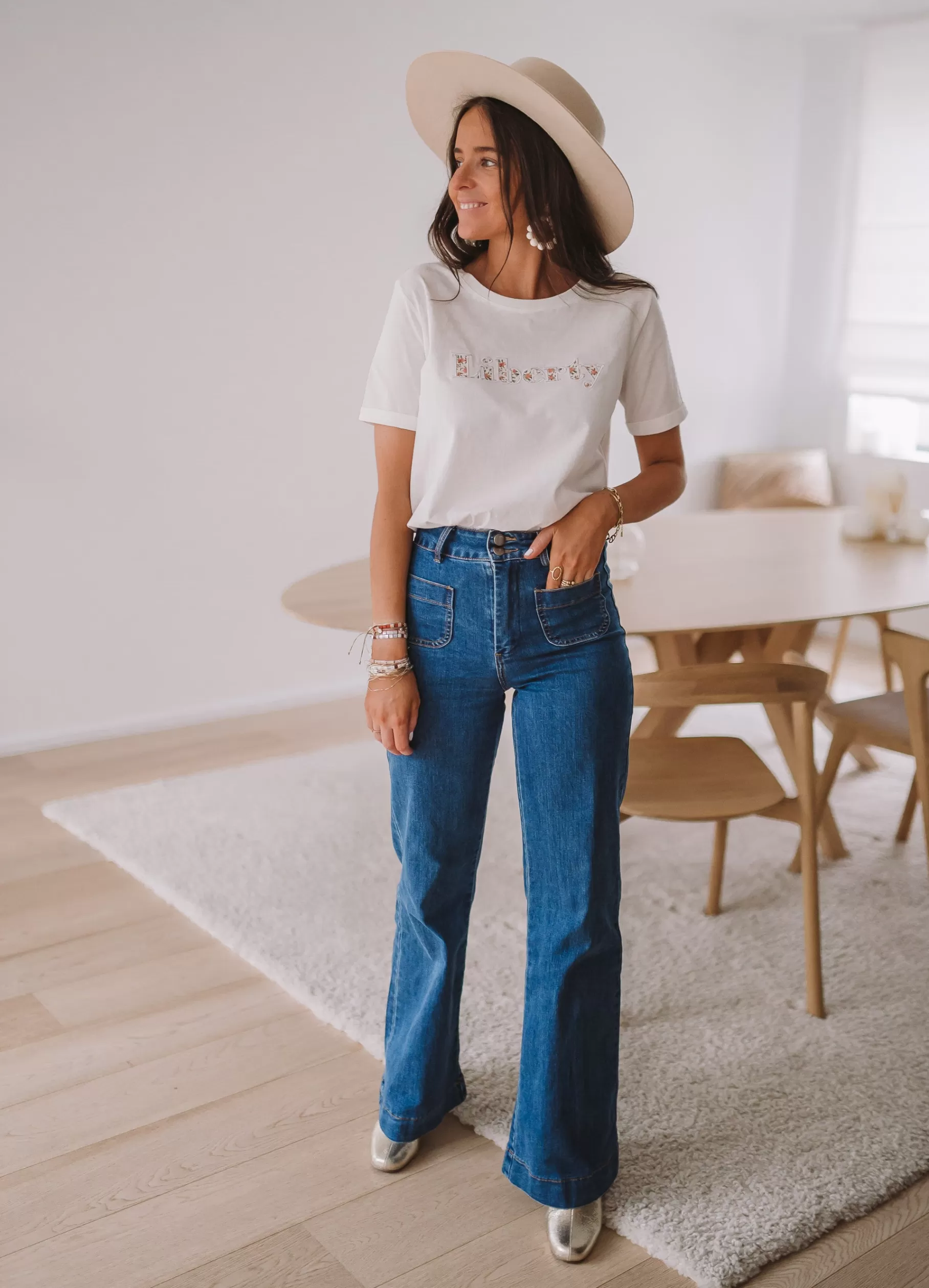 Easy Clothes Jeans-Jeans Hugues - bleu moyen