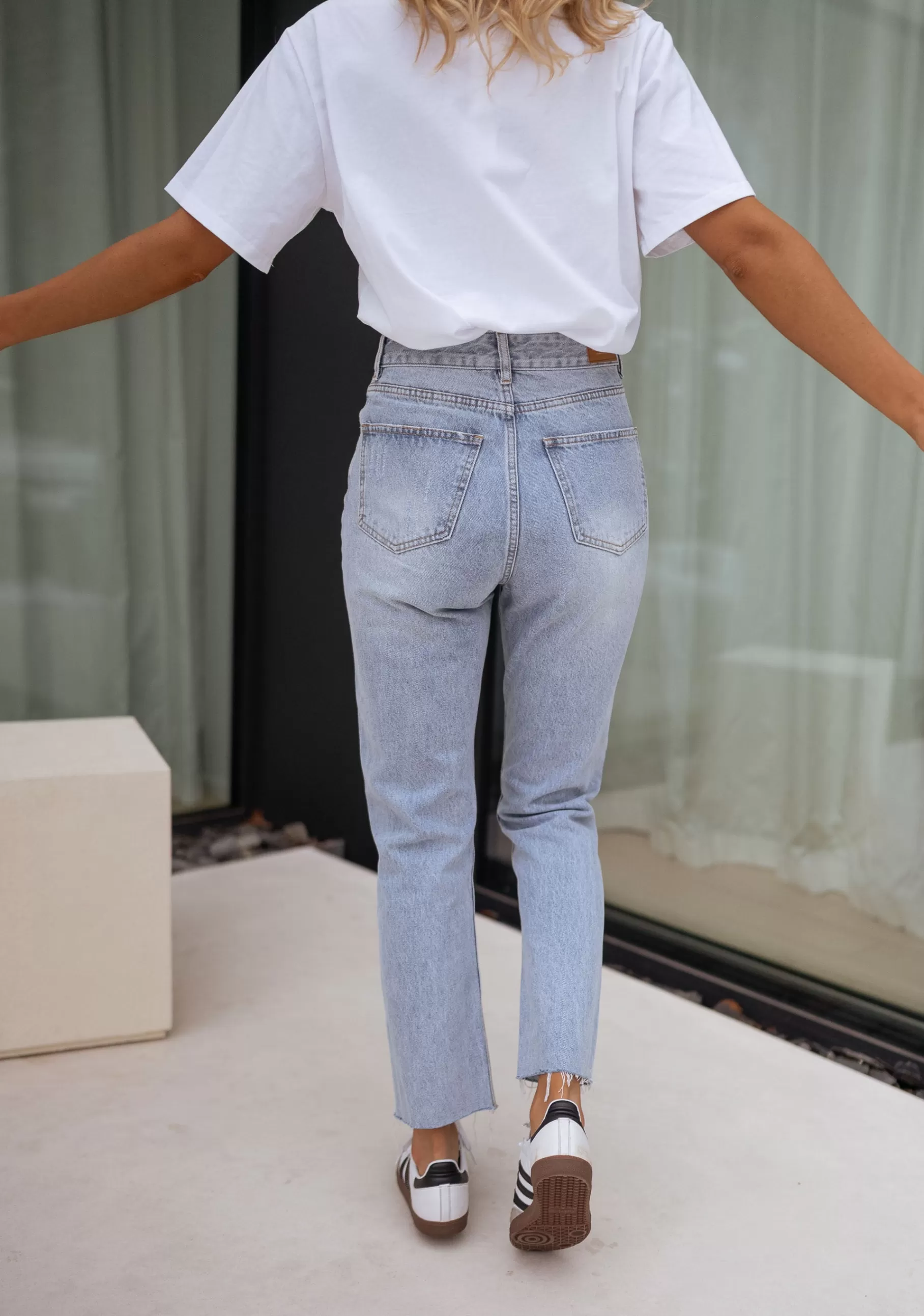 Easy Clothes Jeans-Jeans Hunter - bleu clair