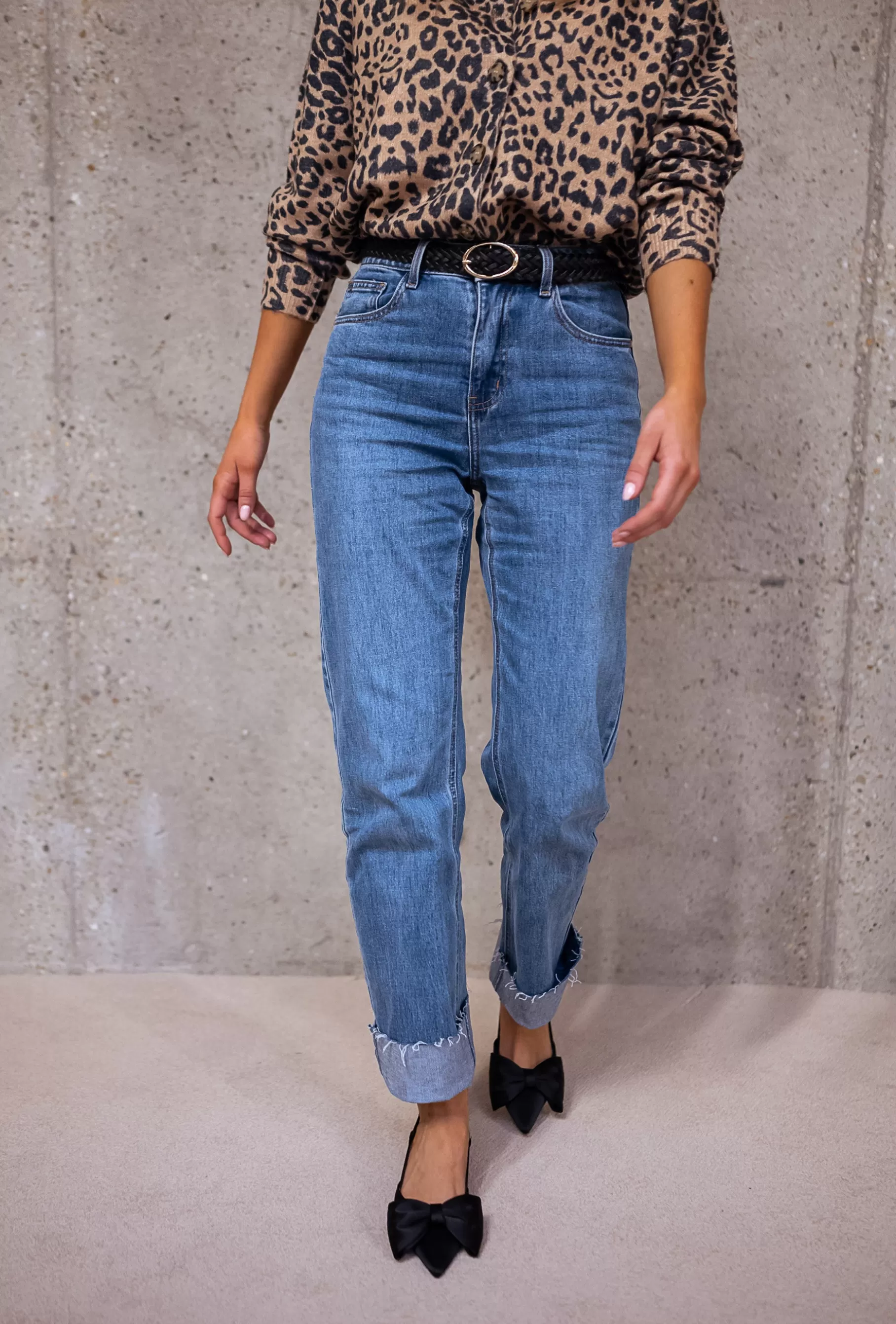 Easy Clothes Jeans-Jeans Maddie - Bleu