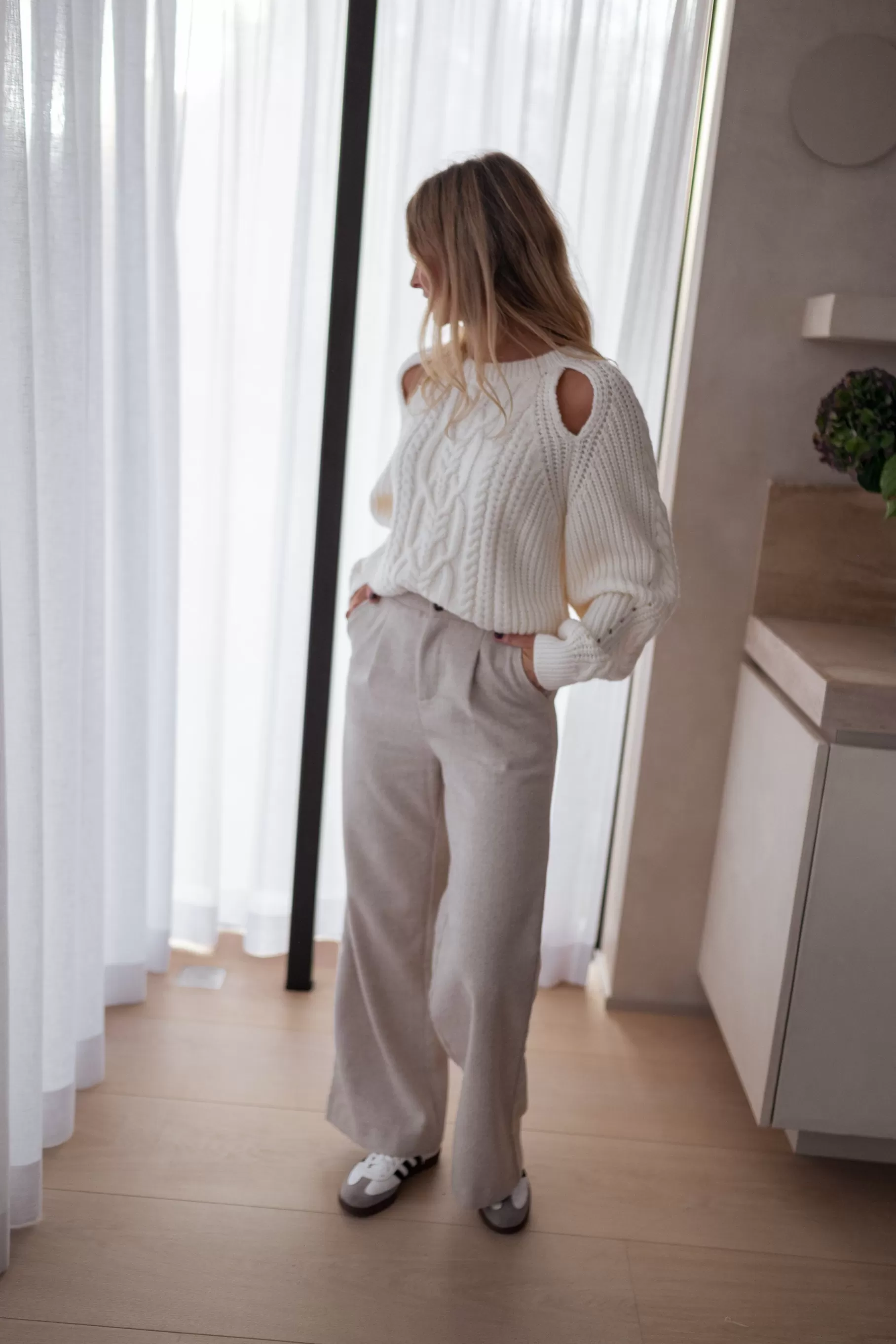 Easy Clothes Pantalons-Pantalon Marcus - beige