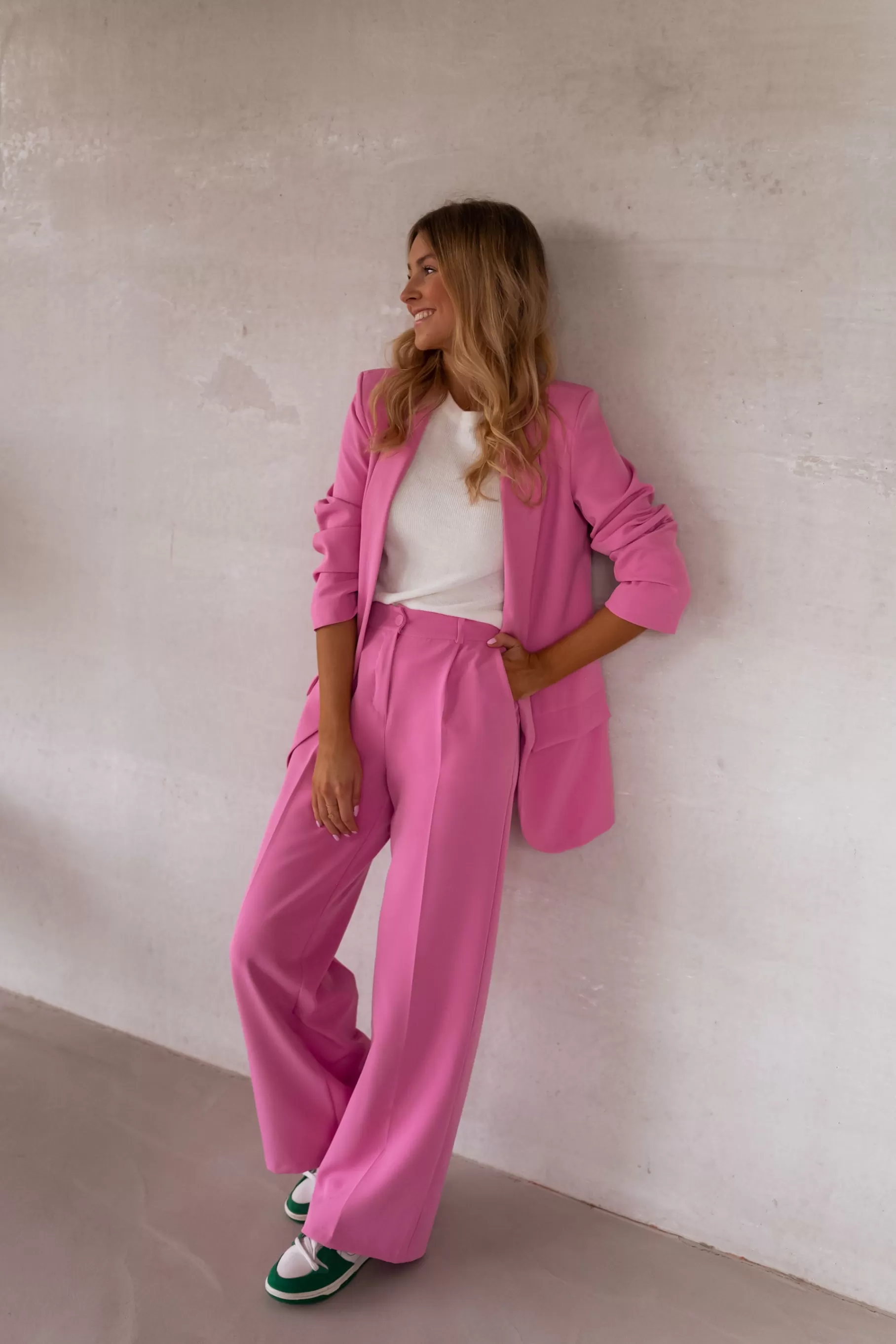 Easy Clothes Pantalons-Pantalon Tudy - rose