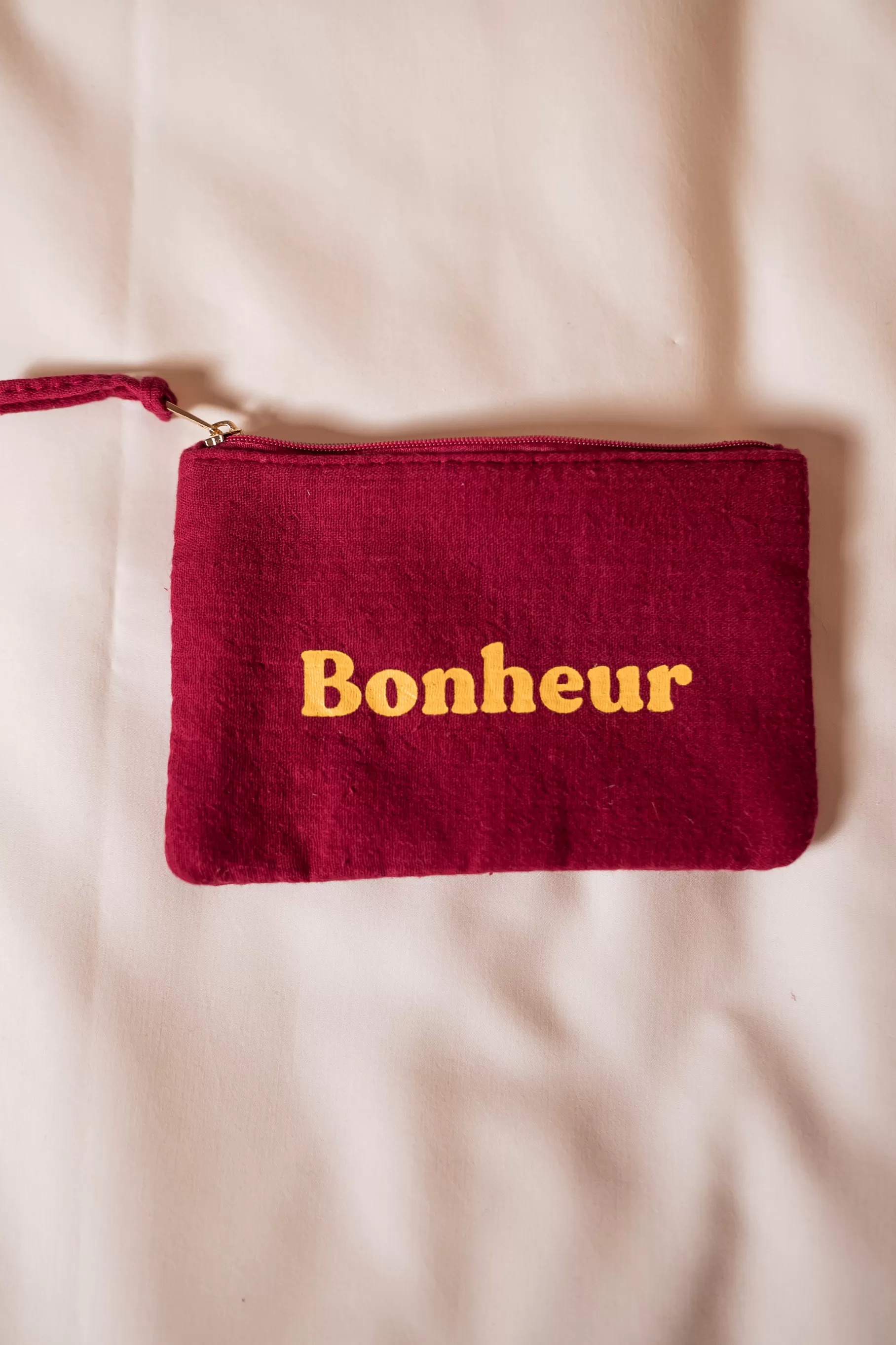 Easy Clothes Sacs & Pochettes-Pochette Bonheur - Bordeaux - Accessoires Bordeaux - Accessoires Easy Clothes