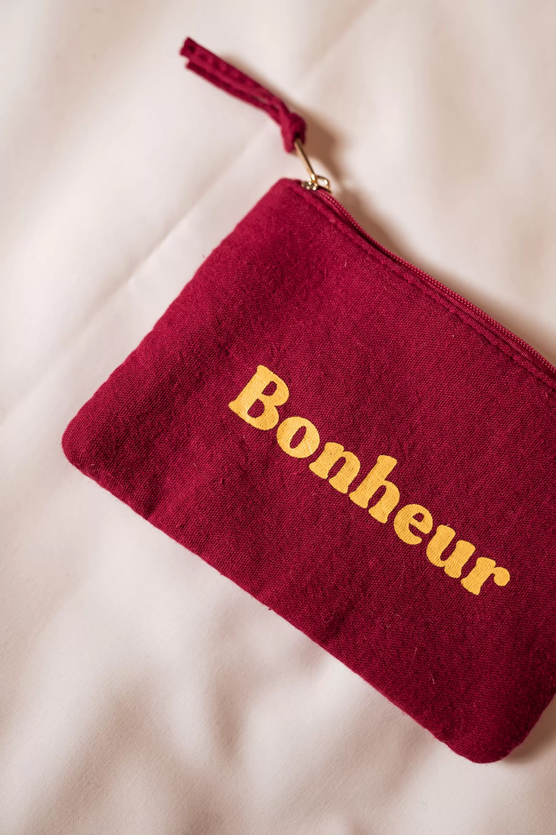 Easy Clothes Sacs & Pochettes-Pochette Bonheur - Bordeaux - Accessoires Bordeaux - Accessoires Easy Clothes