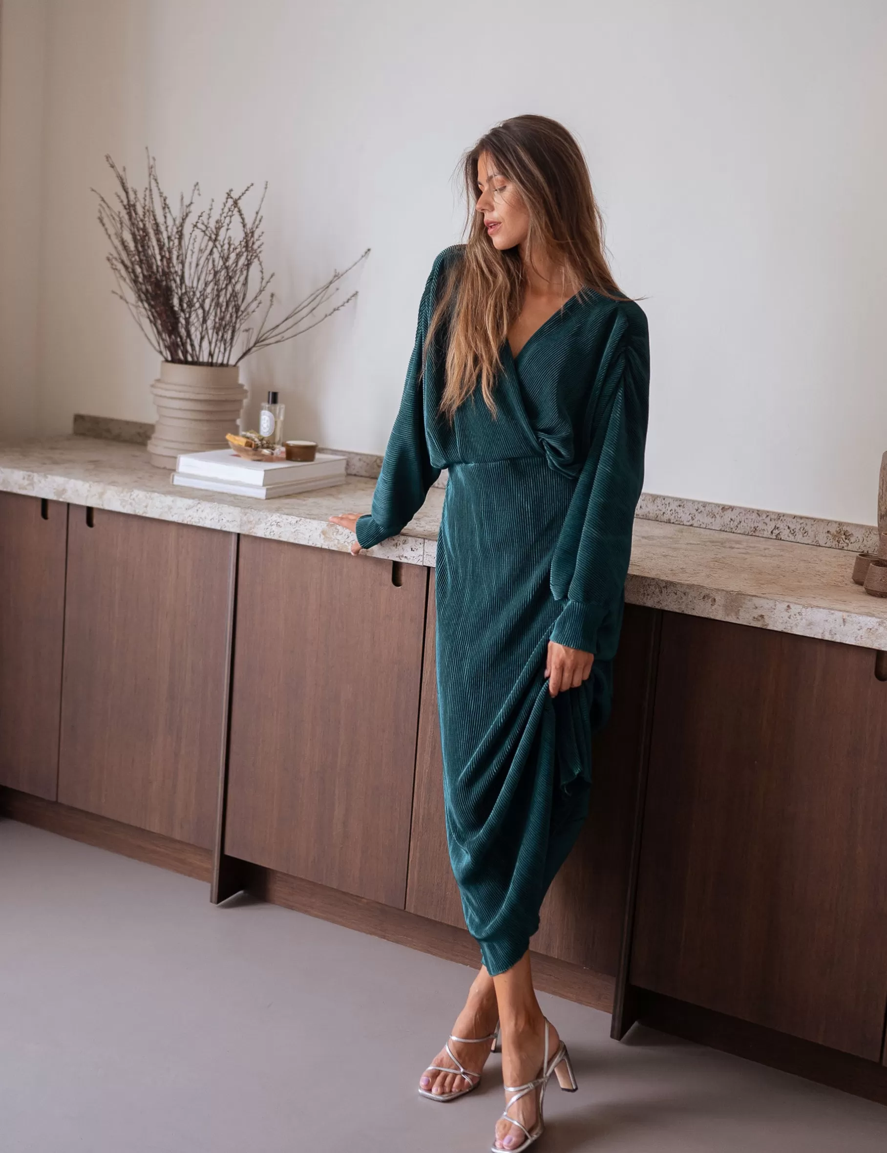 Easy Clothes Robes-Robe Clea - verte