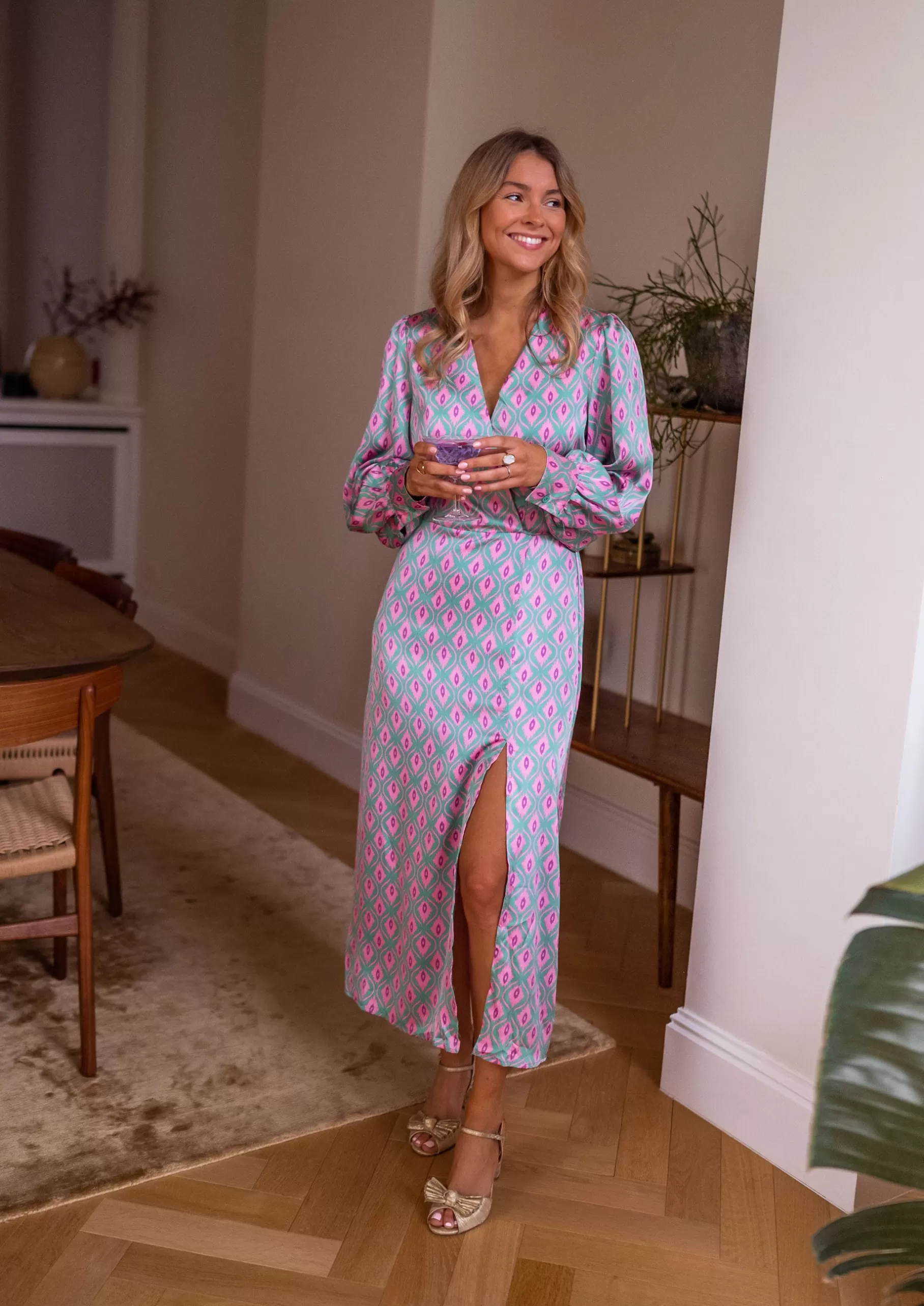 Easy Clothes Robes-Robe Siam Longue - à motifs