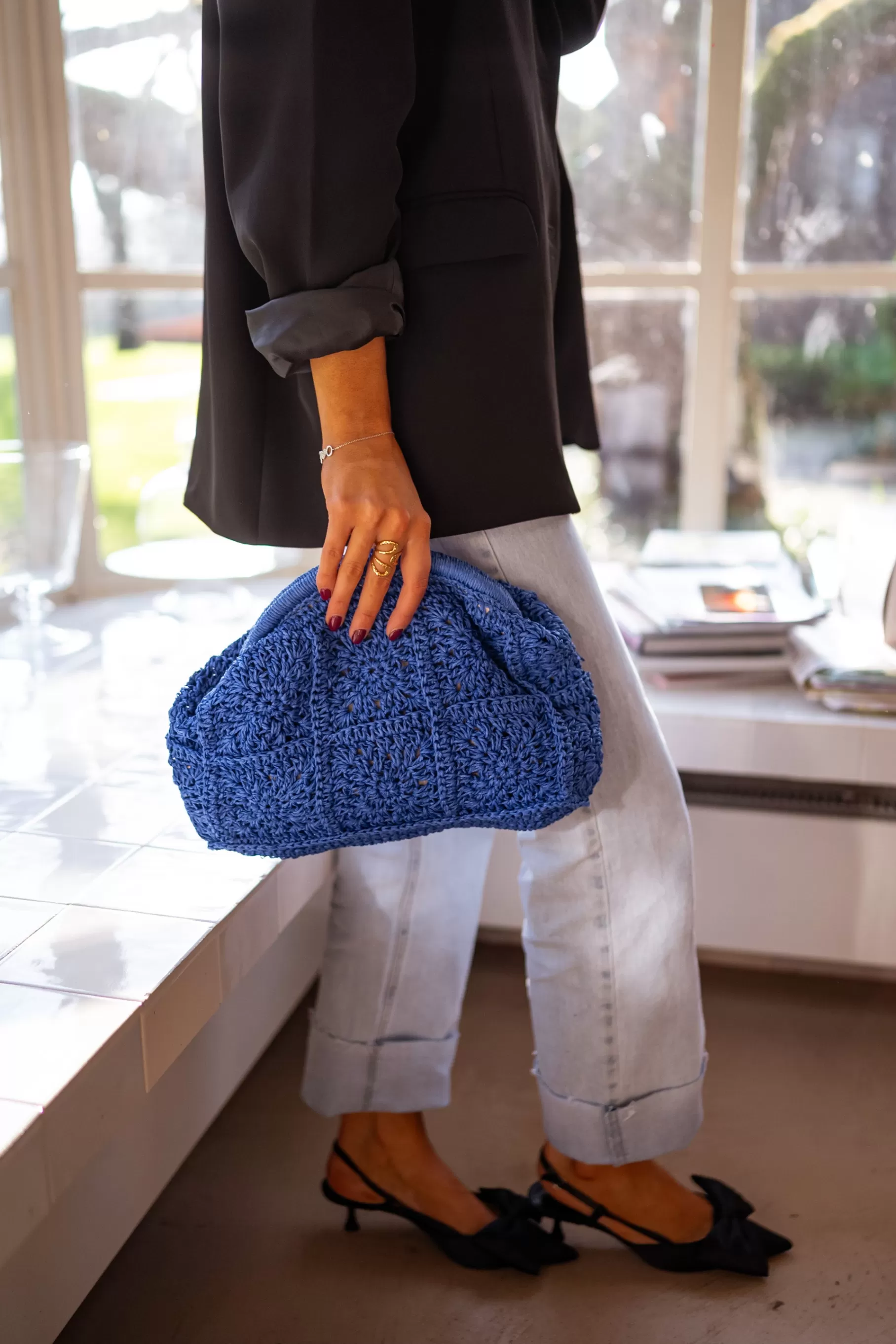 Easy Clothes Sacs & Pochettes-Sac Alonsa - bleu