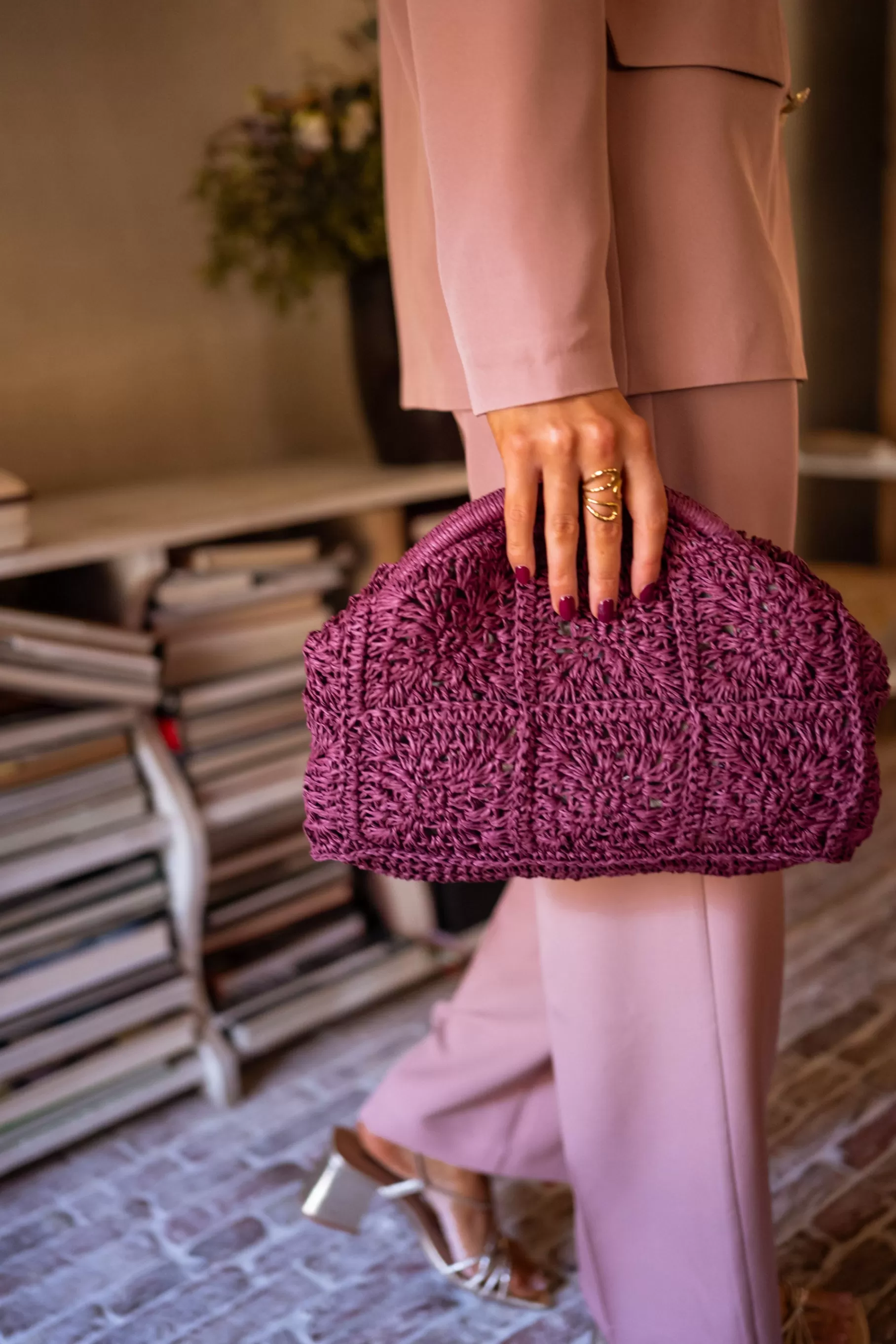 Easy Clothes Sacs & Pochettes-Sac Alonsa - mauve