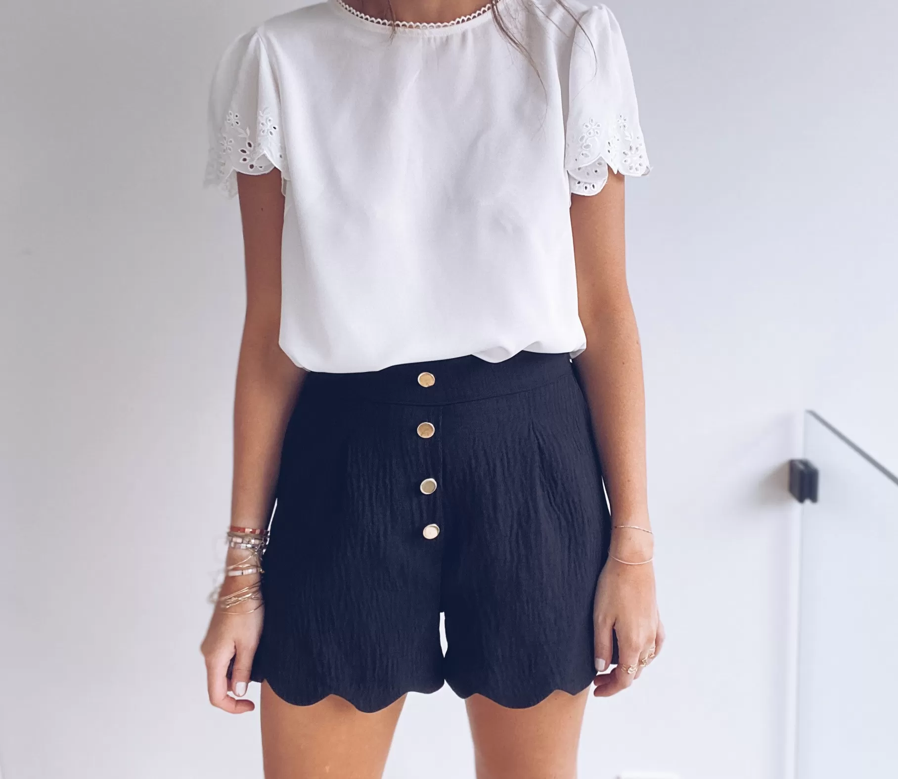 Easy Clothes Jupes & Shorts-Short Christie - noir