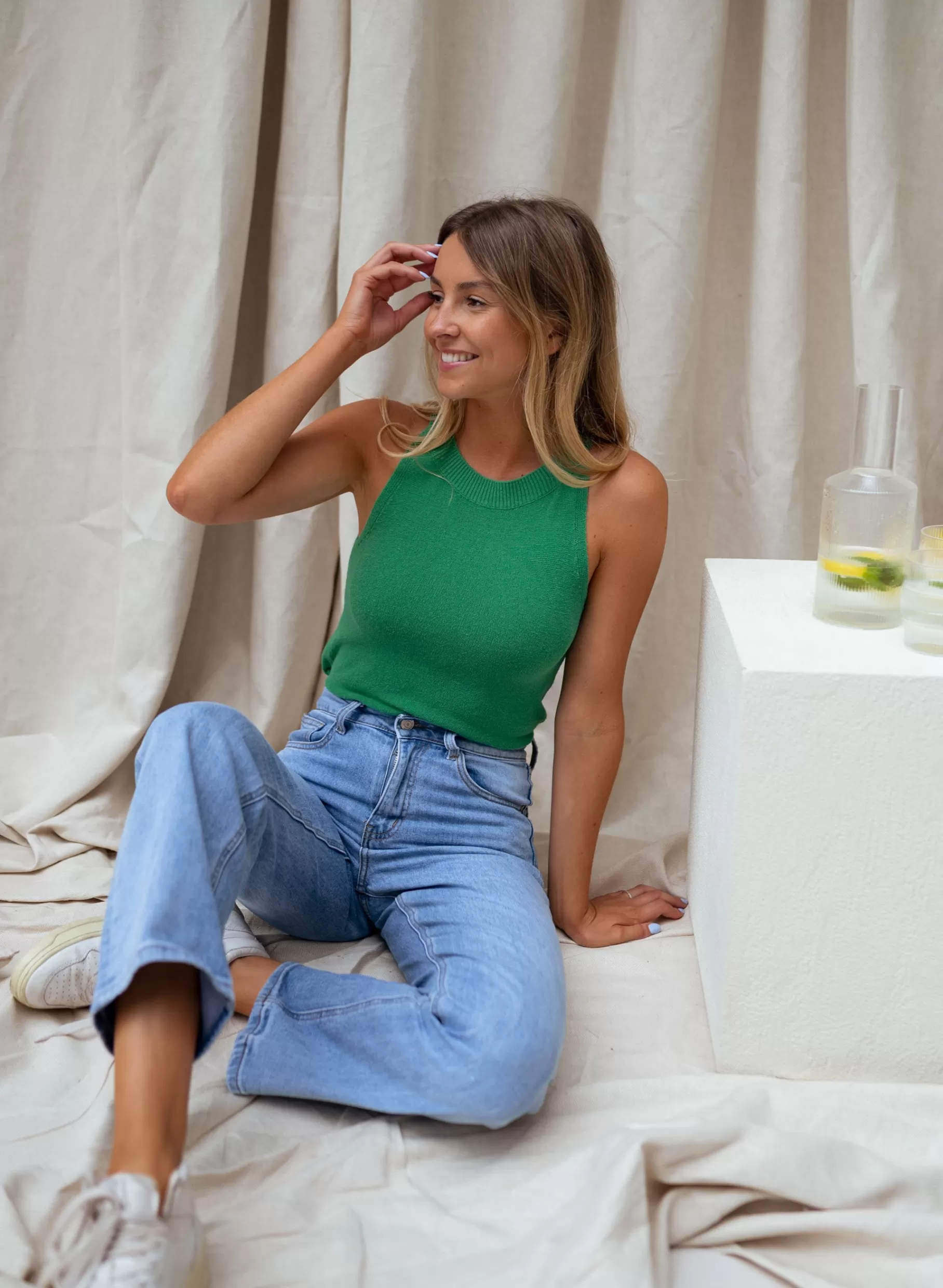 Easy Clothes Tops & T-shirts-Top Spencer - vert