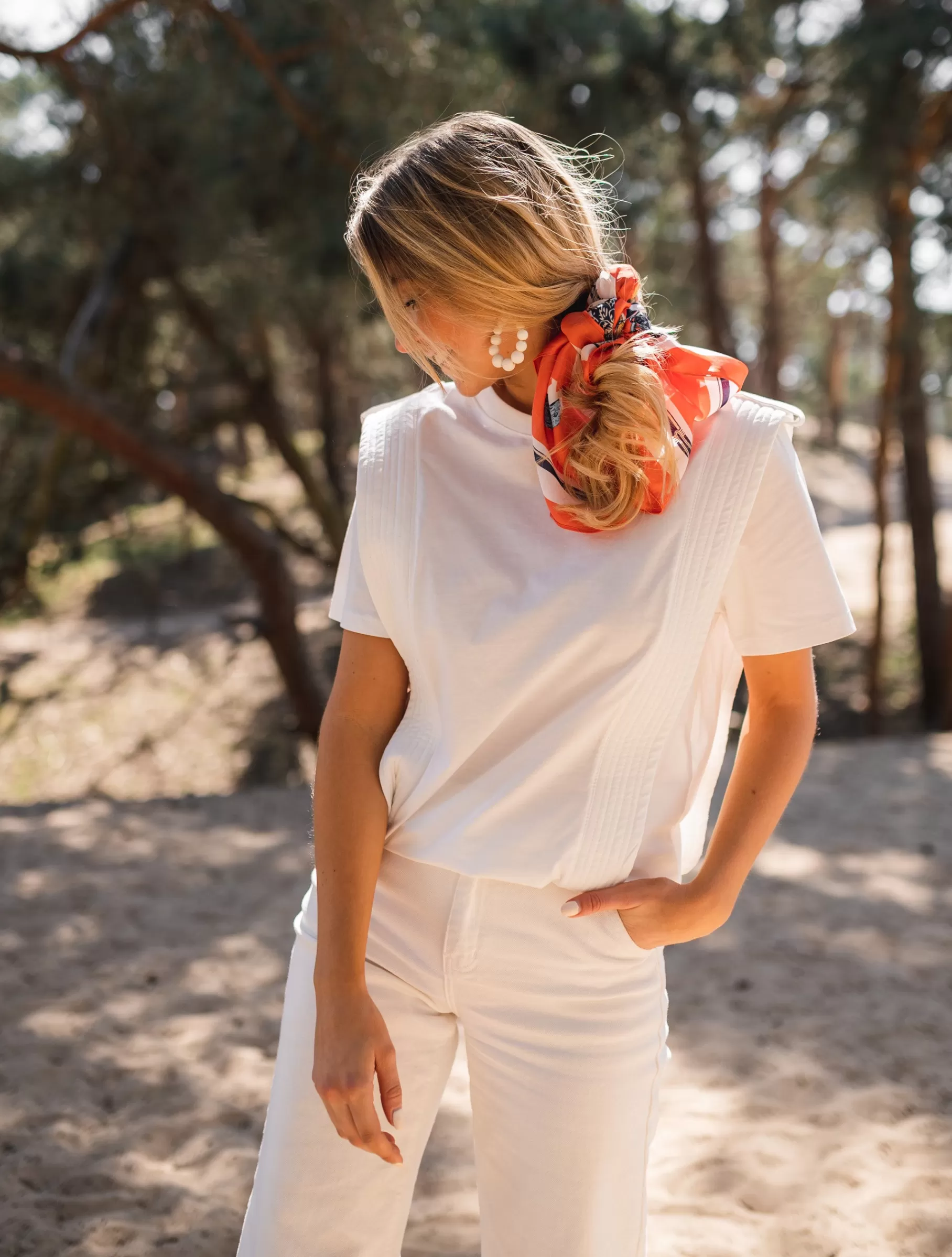 Easy Clothes Tops & T-shirts-T- shirt Belen - blanc