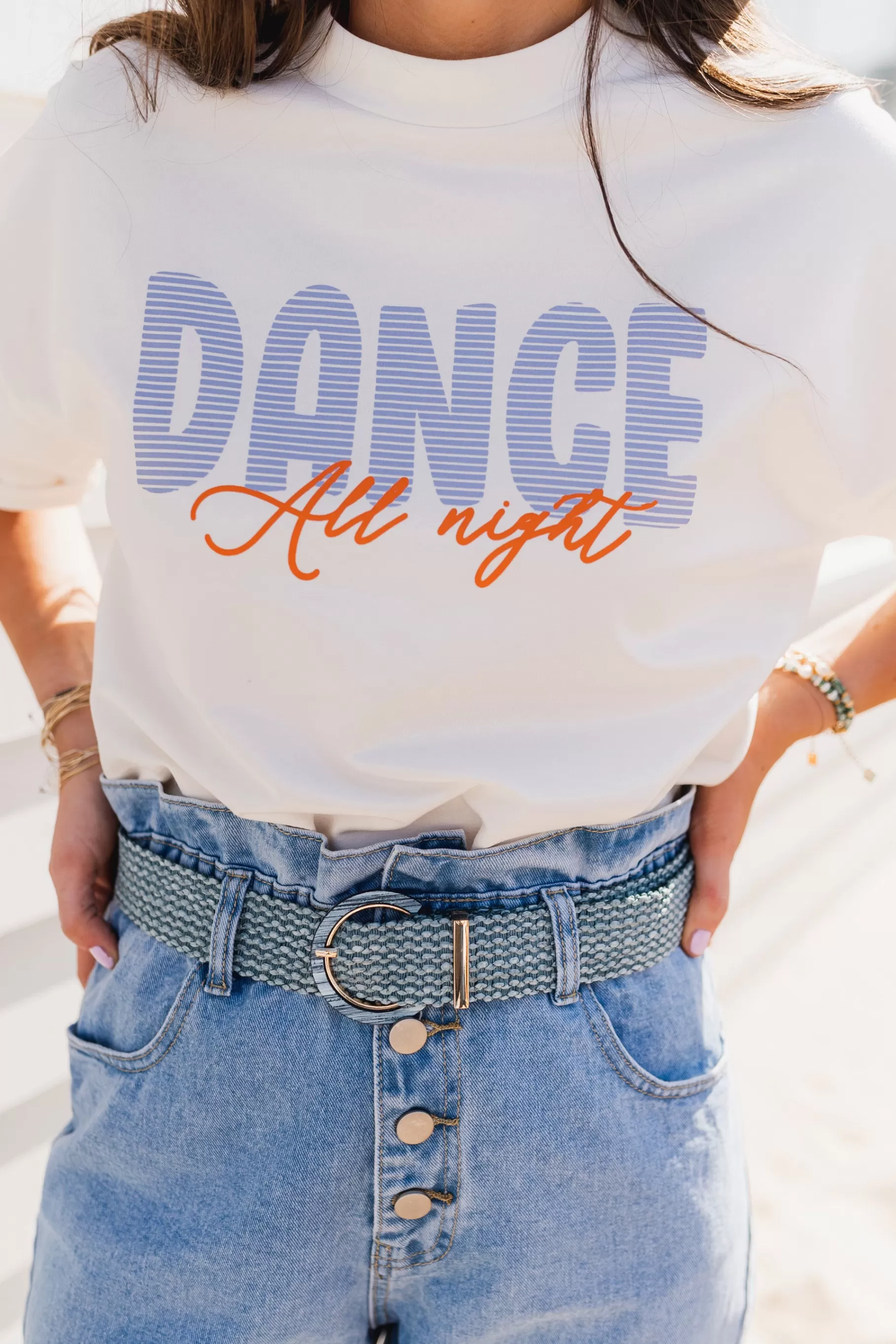 Easy Clothes Tops & T-shirts-T- shirt DANCE CREATION