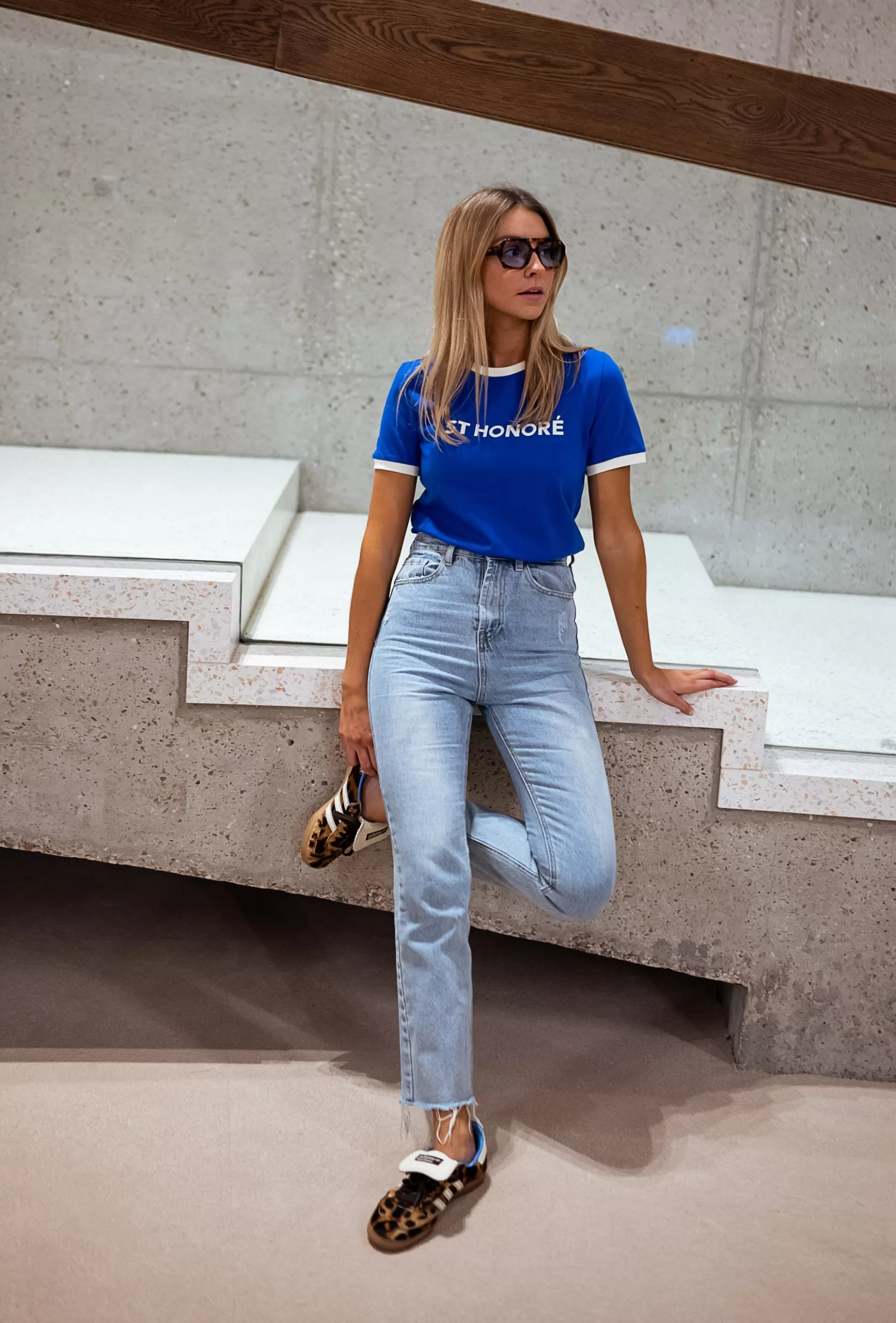 Easy Clothes Tops & T-shirts-T- shirt Honoré - Bleu