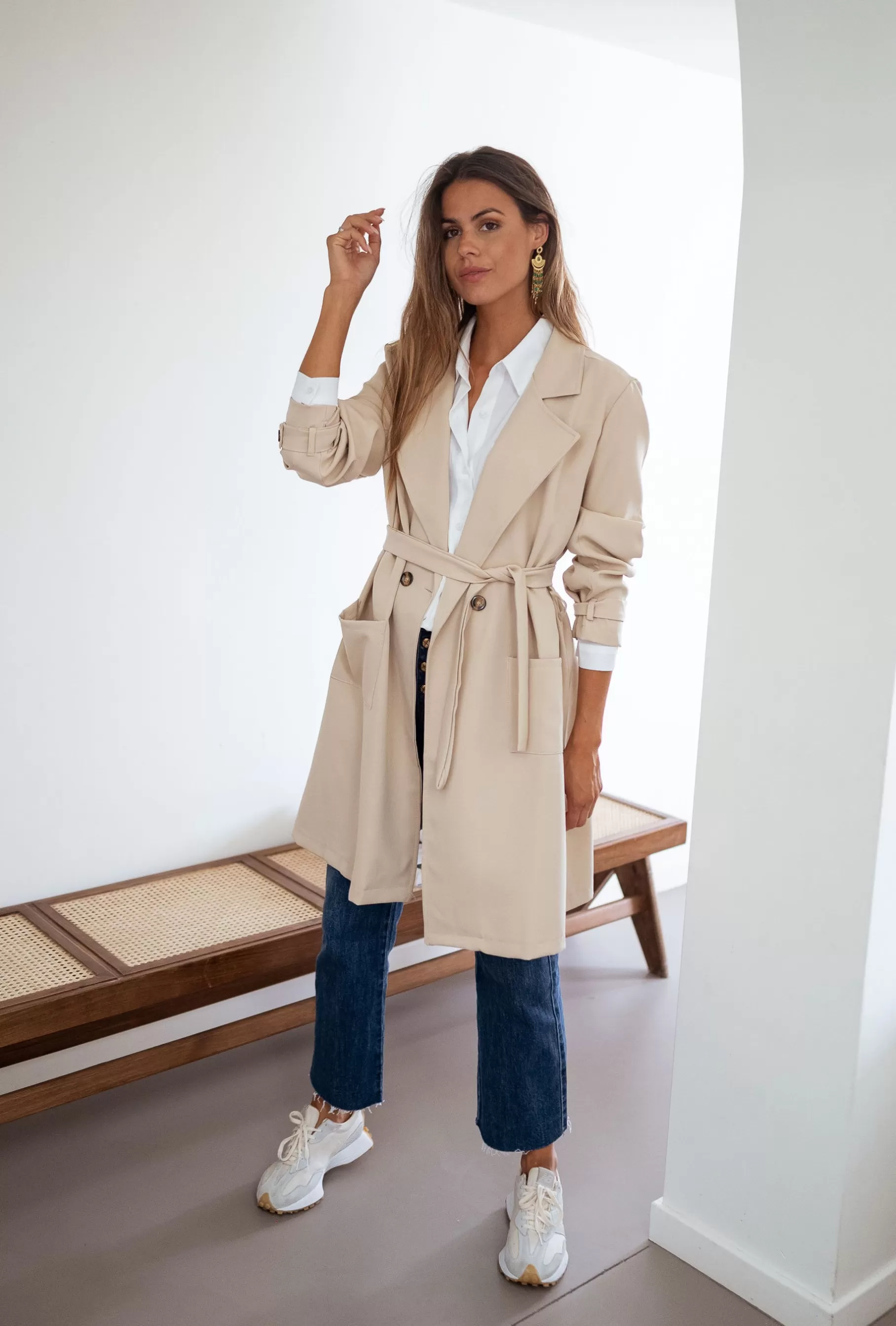 Easy Clothes Vestes & Manteaux-Veste Auguste - beige